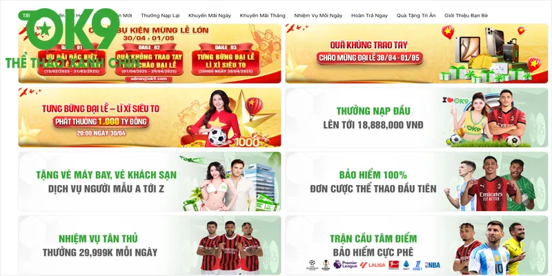 tổng hợp các khuyến mãi nổi bật và mới nhất 2025