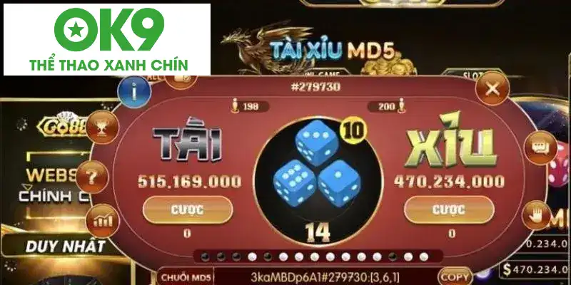 Chiến thuật chơi game tài xỉu OK9 – Ăn trọn lãi lớn Chiến thuật chơi game tài xỉu OK9 – Ăn trọn lãi lớn