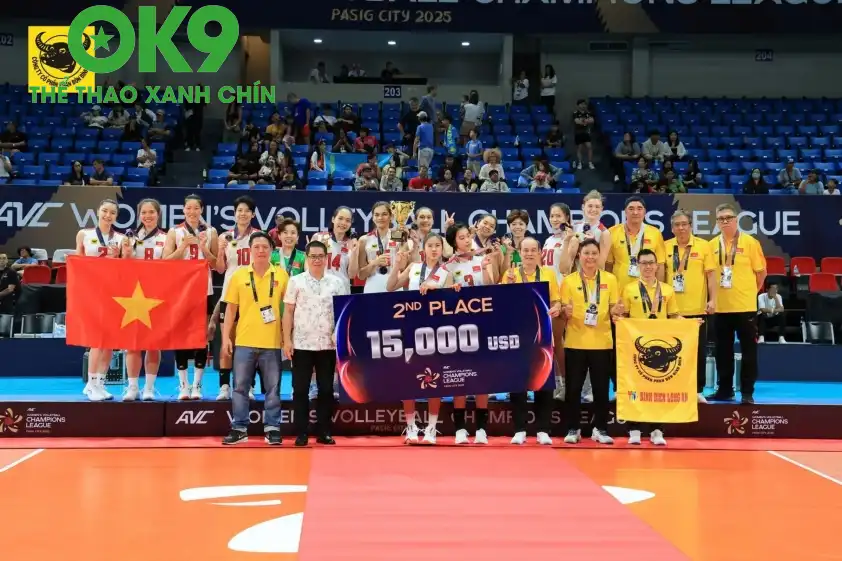VTV Bình Điền Long An giành ngôi á quân tại AVC Women's Champions League 2025 VTV Bình Điền Long An giành ngôi á quân tại AVC Women's Champions League 2025